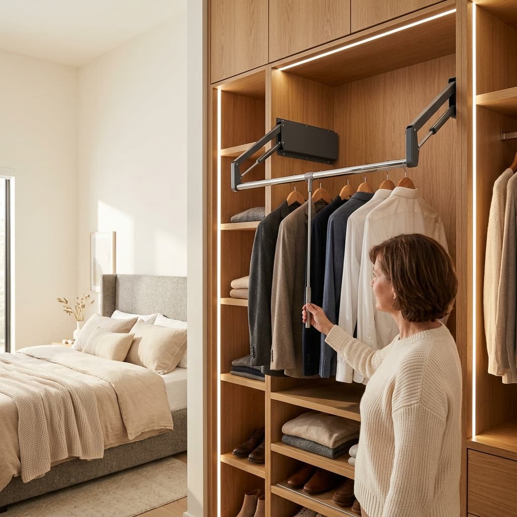 Pull-down Wardrobe Lifts